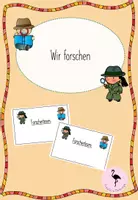 Vorschau - Arbeitsblätter - Wir forschen - Deckblatt