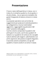 anteprima - Programmi scolastici / Materiali per docenti - I quaderni di italiano classe prima vol.1 - Pagina 2