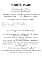 Vorschau - Arbeitsblätter - Fortsetzungsgeschichten Grundschule – Krimigeschichten (differenziert) - Seite 1