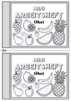 Vorschau - Arbeitsblätter - DaZ _ DaF Mini-Arbeitsheft Obst - Seite 2