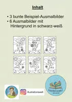 Vorschau - Mal- und Bastelvorlagen - Kunst Fußball WM 2026 Ausmalbilder - WM 26 Fußball Kunst - Seite 1