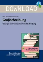 Vorschau - Arbeitsblätter - Grundwissen Rechtschreibung: Großschreibung - Deckblatt