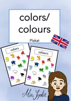 Vorschau - Arbeitsblätter - colors_colours - Materialpaket - Seite 1