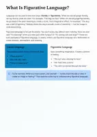 Vorschau - Arbeitsblätter - Figurative Language Workbook: Metaphern, Vergleiche & Bildsprache | Englisch (Kl. 6–9) - Seite 2