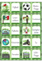 Vorschau - Spiele - Fußball WM 2026 Domino | Lesespiel Grundschule Klasse 1/2 | DaZ | Silbenschrift & Artikel | Lesen lernen - Seite 3