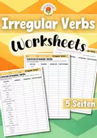 Vorschau - Arbeitsblätter - Irregular Verbs | Englisch unregelmäßige Verben - Worksheets - Deckblatt