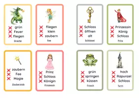 Vorschau - Spiele - Sag es nicht - Märchenspiel - Deckblatt