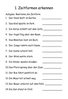 Vorschau - Arbeitsblätter - Zeitformen & Wortfelder verstehen (Kl. 2-4) – Sprachliche Strukturen einfach üben - Seite 1