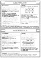 Vorschau - Merkblätter - Merkblatt: Konjunktiv I+II - Seite 1