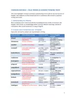 Vorschau - Arbeitsblätter - Common Mistakes - False Friends & German Thinking Traps - Seite 1