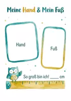 Vorschau - Arbeitsblätter - MEGA‑Portfolio‑Paket KiTa – Die kleine Eule begleitet uns durch das Jahr - Seite 3
