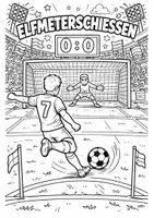 Vorschau - Arbeitsblätter - Ausmalbilder Fußball-WM 2026 - Seite 3