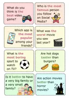 Aperçu - Jeux - Speed Dating Anglais A2 - comparative & superlative - Page 2