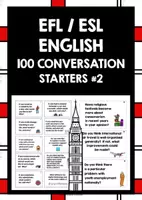 Vorschau - Stationenlernen - 100 Speaking Cards Englisch (A2-B2) | Gesprächskarten & Sprechanlässe #2 - Seite 3