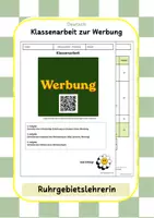 Vorschau - Arbeitsblätter - Materialpaket zur Werbung im Deutschunterricht - Seite 1
