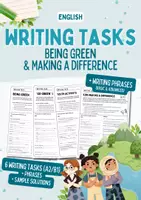Vorschau - Arbeitsblätter - Writing Tasks - Being Green & Making a Difference - Deckblatt
