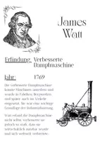 Vorschau - Merkblätter - 10 Lernkarten mit Fakten - Die größten Erfinder der Geschichte - Seite 2