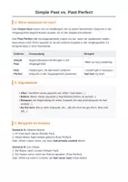 Vorschau - Arbeitsblätter - Simple Past vs. Past Perfect – (Erklärung + 10 Arbeitsblätter + Lösungen) - Deckblatt
