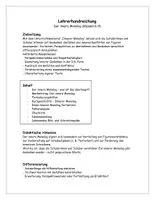 Vorschau - Stundenentwürfe - Der innere Monolog - Materialpaket - Kreatives Schreiben - Schreibimpulse - Innerer Monolog - Gefühle - Seite 1