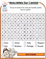 Aperçu - Préparation de séance / Séance complète - L'amitié pour toujours : Des activités amusantes à partager et à chérir. - Page 3