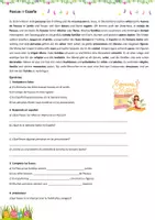 Vorschau - Text - Pascua in España - Deutsch:Spanischer Text - Landeskunde - Deckblatt