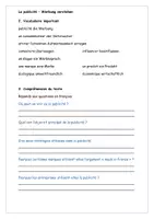 Vorschau - Arbeitsblätter - Französisch Werbung Einführung Aufgaben Lösung - Seite 2
