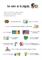 Vista previa - Presentaciones - Les soins de la planète - vocabulaire - Portada