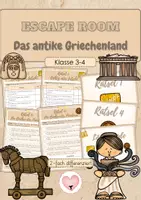 Vorschau - Arbeitsblätter - Antikes Griechenland - Deckblatt