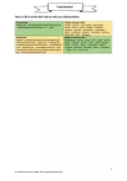 Vorschau - Arbeitsblätter - Analyzing Texts - Characterization + Infographic - Seite 2