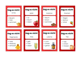 Vorschau - Stationenlernen - Erklärspiel - Herbst - 31 Karten - Seite 2