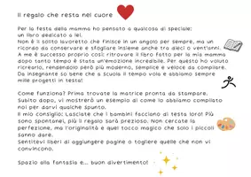 anteprima - Materiale per pittura e bricolage - Lavoretto per la festa della mamma - il libro della mamma - Pagina 1
