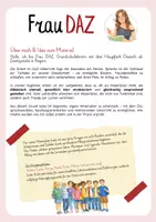 Vorschau - Stundenentwürfe - DaZ: Einkaufen im Supermarkt - Bildkarten und Rollenspiel - Seite 1