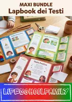 anteprima - Materiale di supporto/inclusione - MAXI BUNDLE Lapbook Testi: Narrativo,Poetico,Descrittivo - Pagina 2