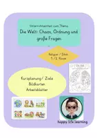 Vorschau - Stundenentwürfe - Unterrichtseinheit: Welt (philosophieren/theologisieren) - Deckblatt