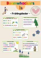 Vorschau - Anderer Materialtyp - Boomwhackers - Frühlingslieder - Deckblatt