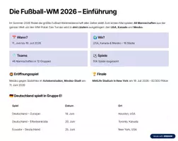 Vorschau - Stundenentwürfe - WM 2026 Lernheft – Mathe & Deutsch für Klasse 3 & 4 | Sachaufgaben, Lesen, Quiz & Kreativ - Seite 1