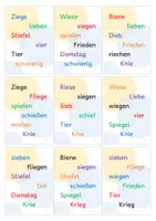 Vorschau - Spiele - WörterMatch: Wörter mit ie (langes i) - Seite 3