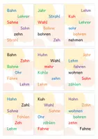Vorschau - Spiele - WörterMatch: Wörter mit Dehnungs-h - Seite 3