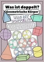 Vorschau - Spiele - Was ist doppelt - Geometrische Körper - Deckblatt