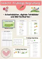 Vorschau - Arbeitsblätter - Materialpaket: Alle Frühlingsmaterialien - Seite 1