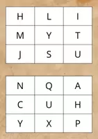 Vista previa - Refuerzo / NEE / Materiales de apoyo - Bingo de lletres / Bingo de letras - página 3