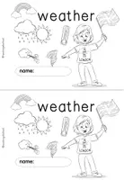 Vorschau - Arbeitsblätter - Englisch | Weather - Seite 1
