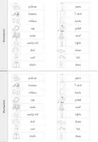 Vorschau - Arbeitsblätter - Clothes Englisch Grundschule | Miniheft Kleidung Klasse 3-4 - Seite 3