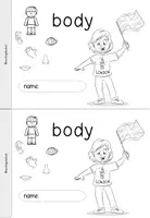 Vorschau - Arbeitsblätter - body parts Englisch Grundschule | Englischunterricht Klasse 3-4 - Seite 2