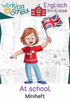 Vorschau - Stationenlernen - Englisch | At School - Deckblatt