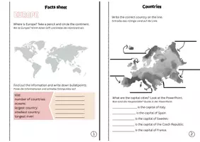 Vorschau - Unterrichtsreihen - Kontinente (Continents) Selbstlernmaterial - Seite 2