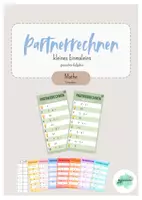 Vorschau - Arbeitsblätter - Partnerrechnen kleines Einmaleins | Partnertraining - Deckblatt