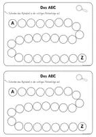 Vorschau - Arbeitsblätter - Übungsheft zum ABC und Wörterbuch - Seite 2