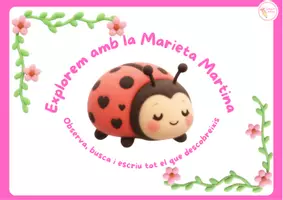 Vista previa - Hojas de trabajo - Explorem amb la Marieta Martina🐞🌸 - página 1