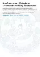 Vorschau - Unterrichtsreihen - Bronfenbrenner – Ökologische Systemtheorie | Komplettes Unterrichtsmaterial (Sek II) - Deckblatt